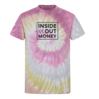 inside out money tie-dye shirt